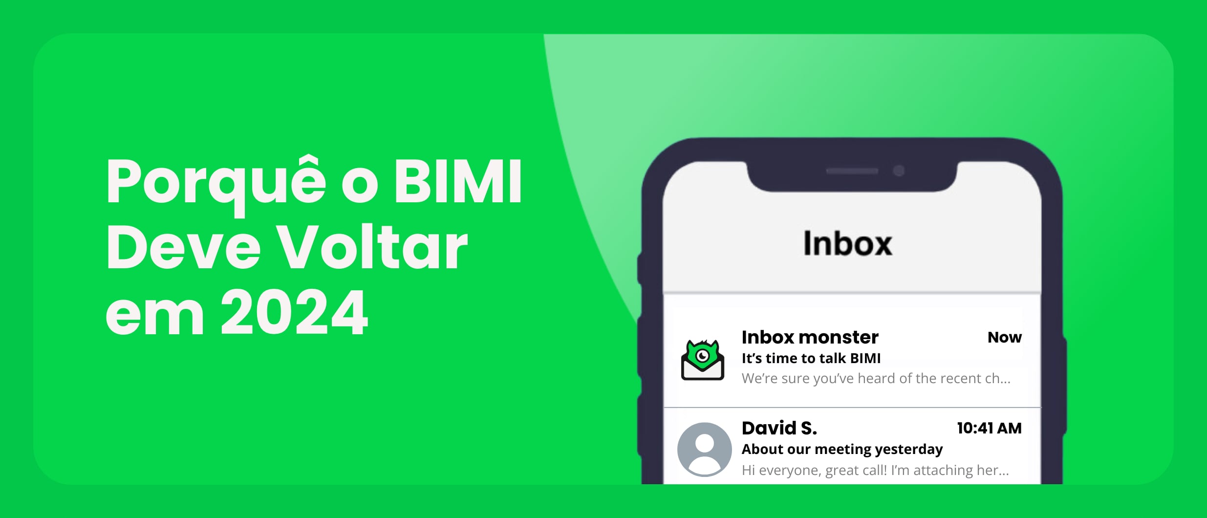 Porquê o BIMI Deve Voltar em 2024