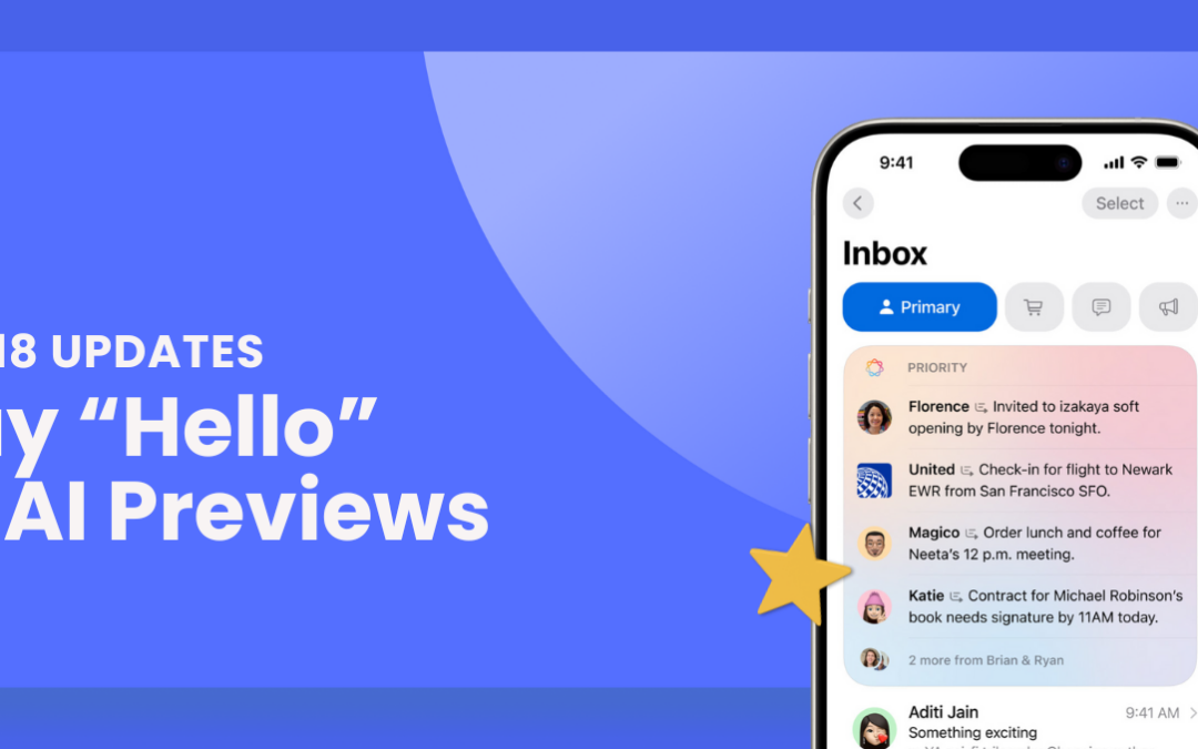 Apple Brings AI to its Mail App — What Does it Mean For You?